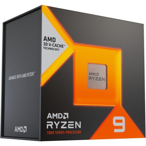 AMD Ryzen 9 7900X3D 4,4GHz AM5 BOX (Ventilátor nélkül)