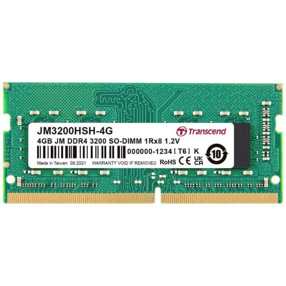 Transcend 4GB DDR4 3200MHz SODIMM