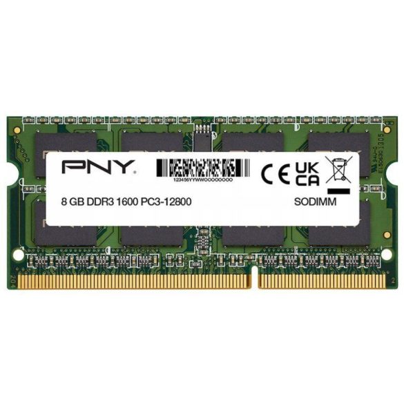 PNY 8GB DDR3 1600MHz SODIMM